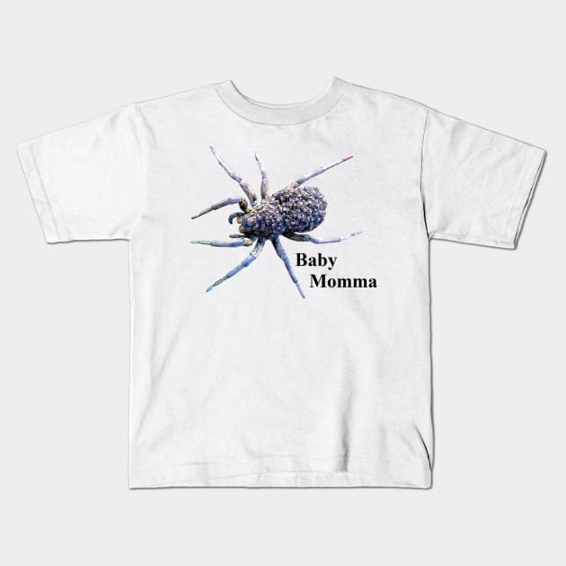 Baby Momma Kids T-Shirt by Art of V. Cook